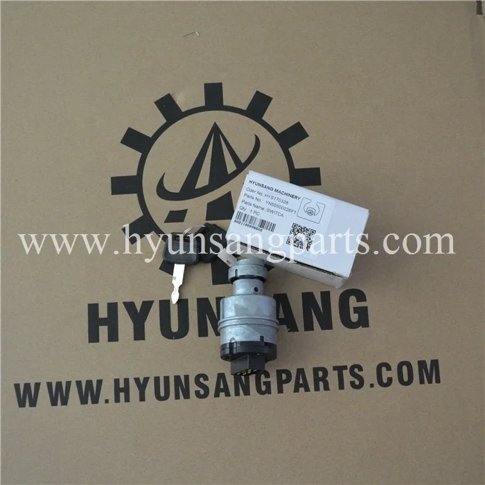 Hyunsang экскаватор запчасти выключатель зажигания 08086-20000 08086-10000 для PC30-8