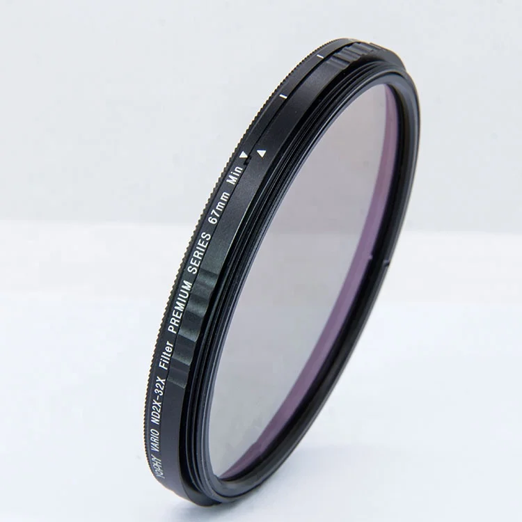  Образец Бесплатная доставка yophy объектив с переменным ND2-32 фильтр AGC glass 55 мм 67 77 VND Регулируемый Фильтр ND для