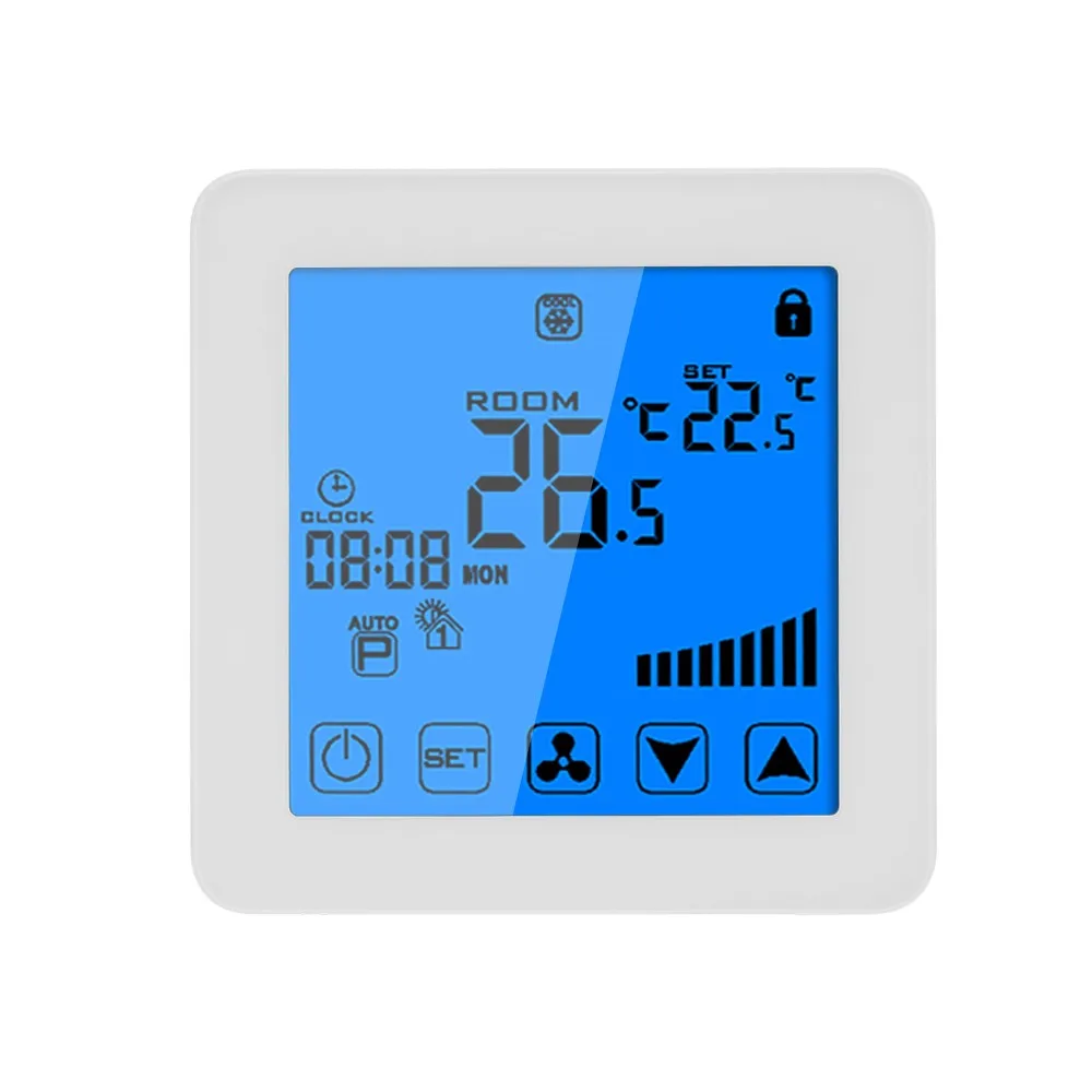 Modbus rs485 hvac контроллер цифровой пульт дистанционного управления центральный кондиционер FCU термостат
