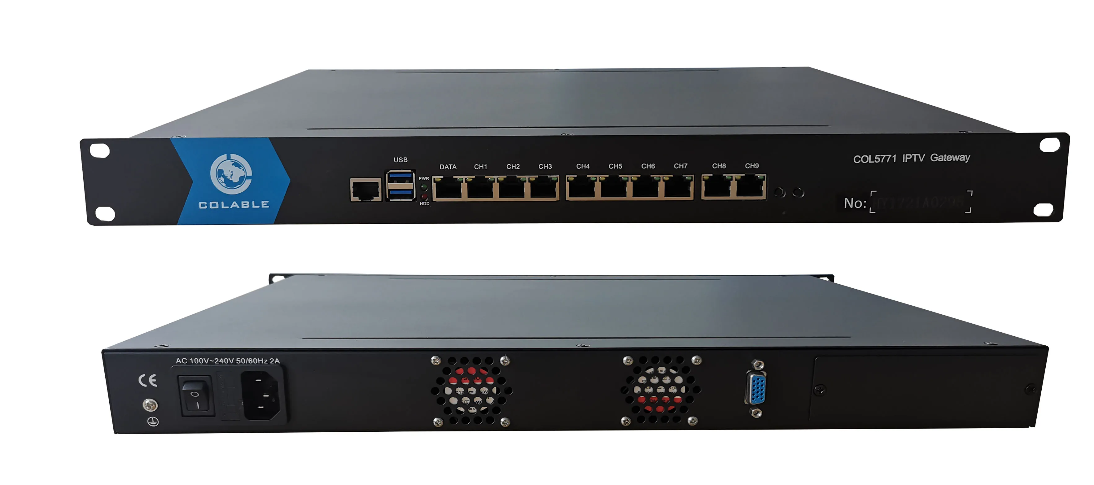  80 каналов IPTV сервер HTTP UDP RTMP HLS IP-протокол конвертер IP TV шлюз