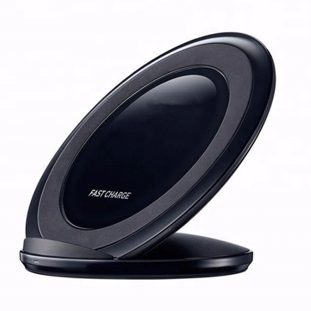 universal Qi module dock station device mat stand table fast phone wireless charging for mobile phone with light