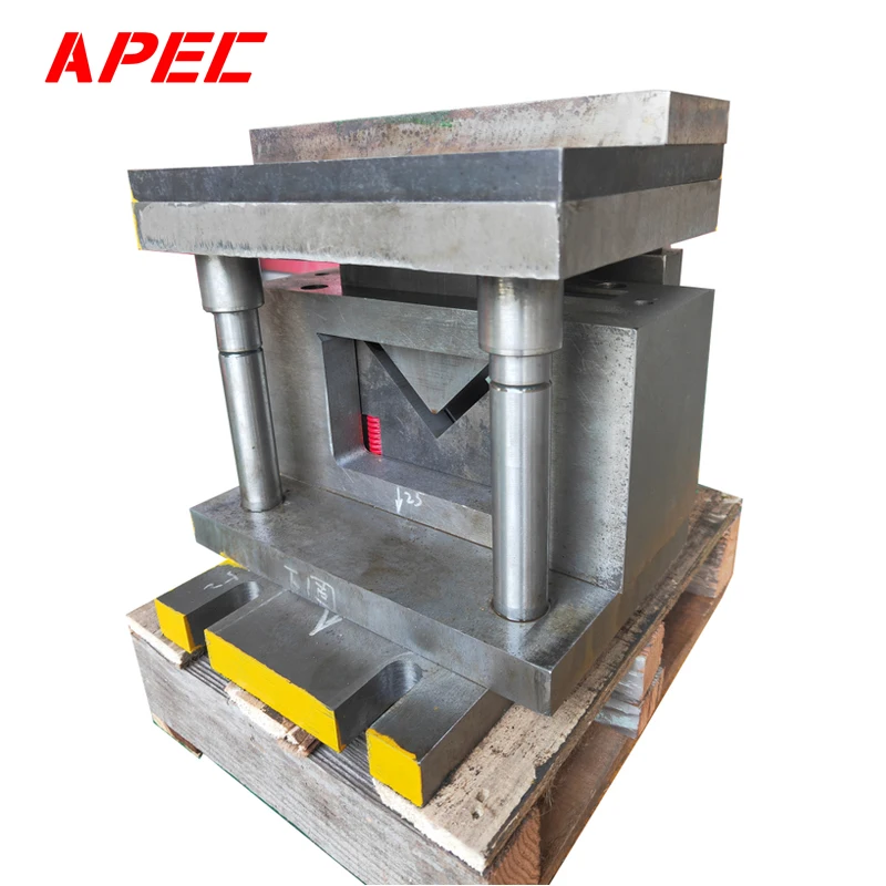 Angle bar cutting Punching Molds Angle Steel Shearing Punch Die Size 180*180mm