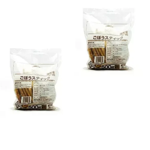 Japanese Snack Delicious Tasty Fruit Vegetable Snacks Bag Packaging Frozen 500g GOBO STICK FK004 Finger Food