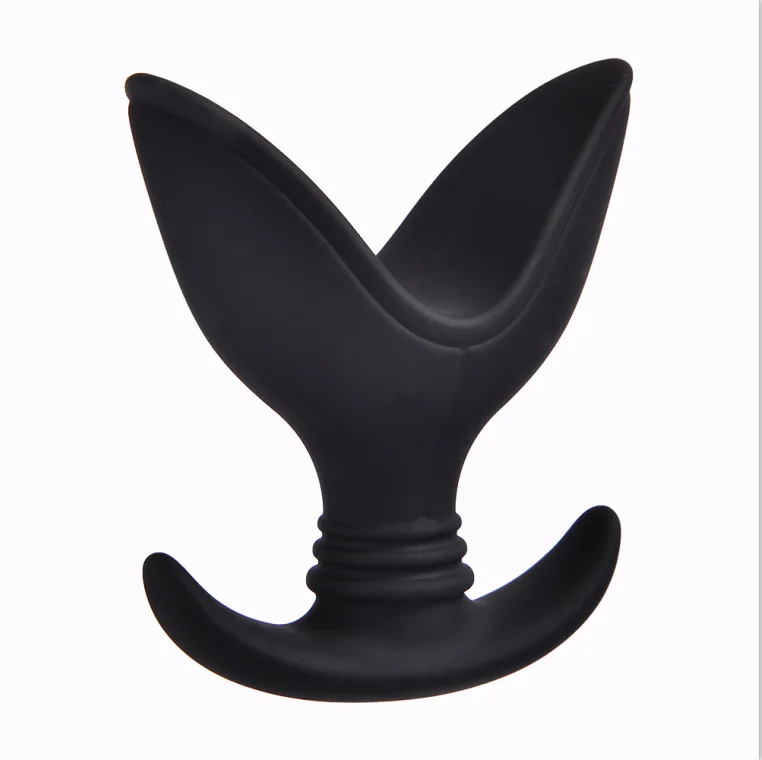 Free Sample Anal Plug Dilator Opening Butt Expander Speculum Silicone Anal Flower G-spot Prostate Massager Dildo For Women Men