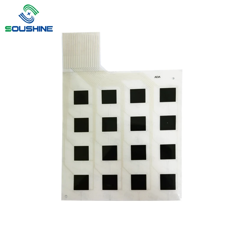 Soushine FSR array type  printing flexible film pressure sensor