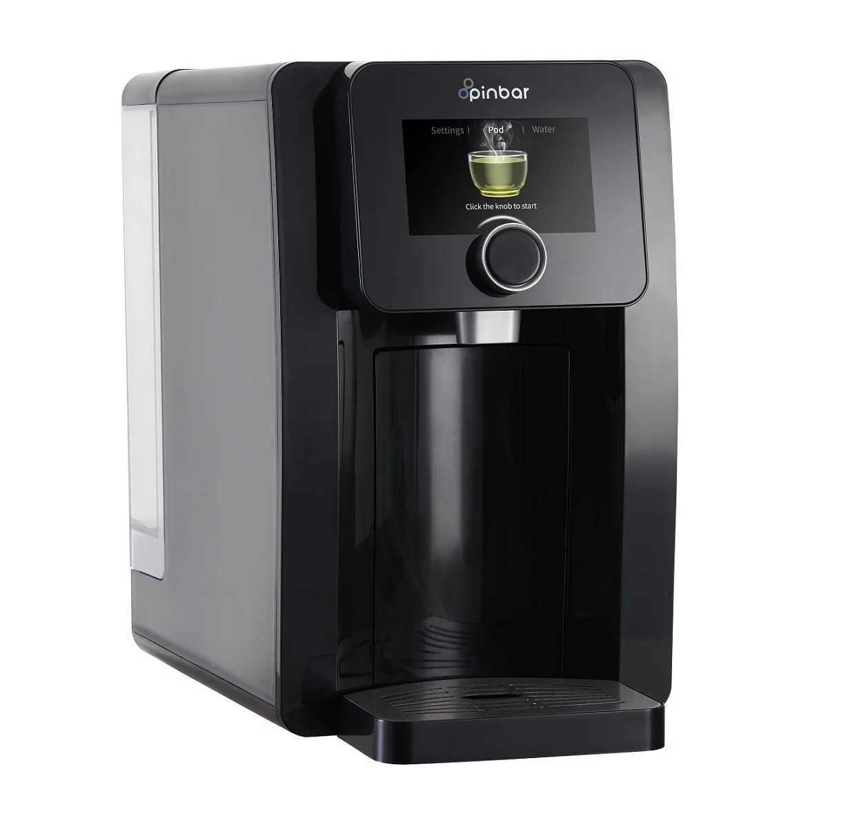 Pod Coffee and Tea Dispenser with Smart Touchscreen Operation