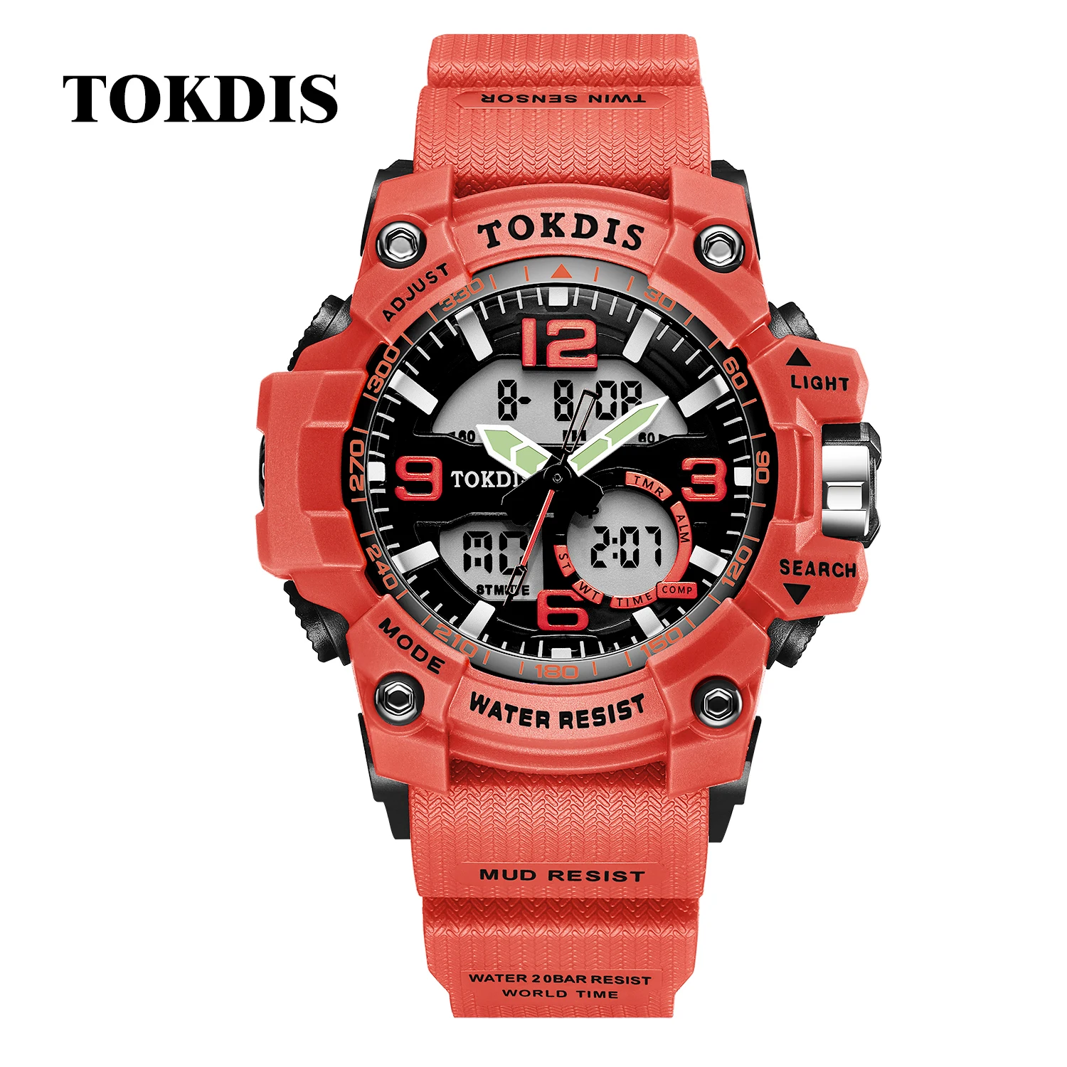 2022 new design TOKDIS T-901 hot selling sport wrist watch private label watch reloj digital wristwatches