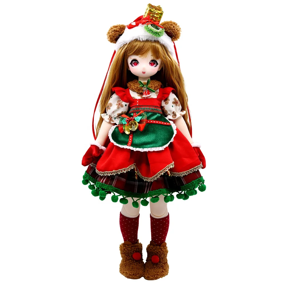 Dream Fairy Plastic 40cm 1/4 Custom movable bjd sd dolls ball jointed doll girl bjd resin with clothes gift box for sale