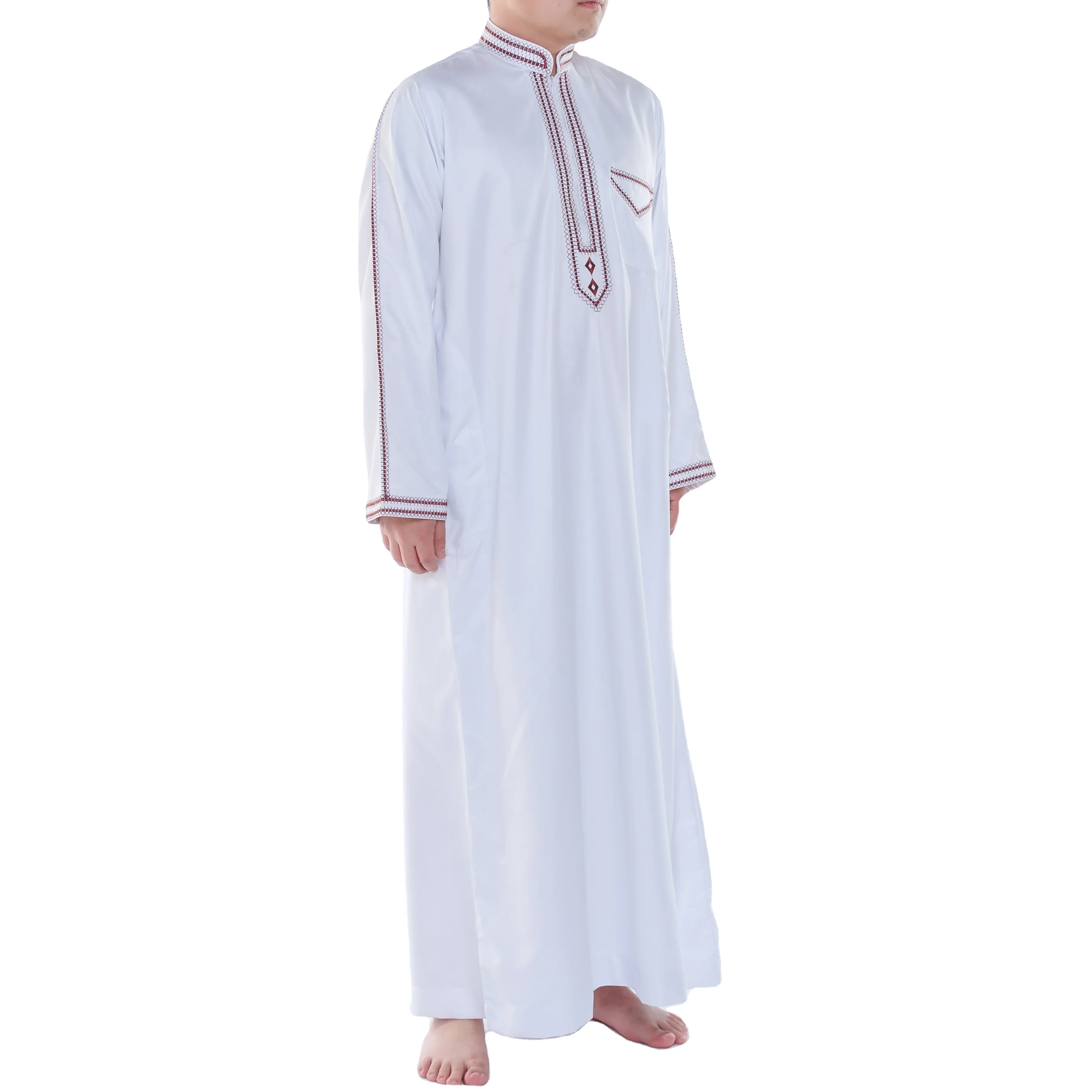 Best Selling Islamic Clothing Men Thobe Muslim Arabic Thobe Wholesale jubba for men islamic men clothing thobe
