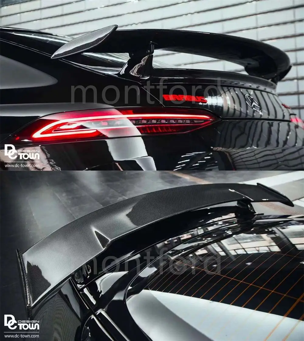 Автомобильный Стайлинг из углеродного волокна гоночный задний спойлер GT Wings для Benz AMG GTR GT43 GT50 GT53 OEM Style 2019 2020 2021 2022