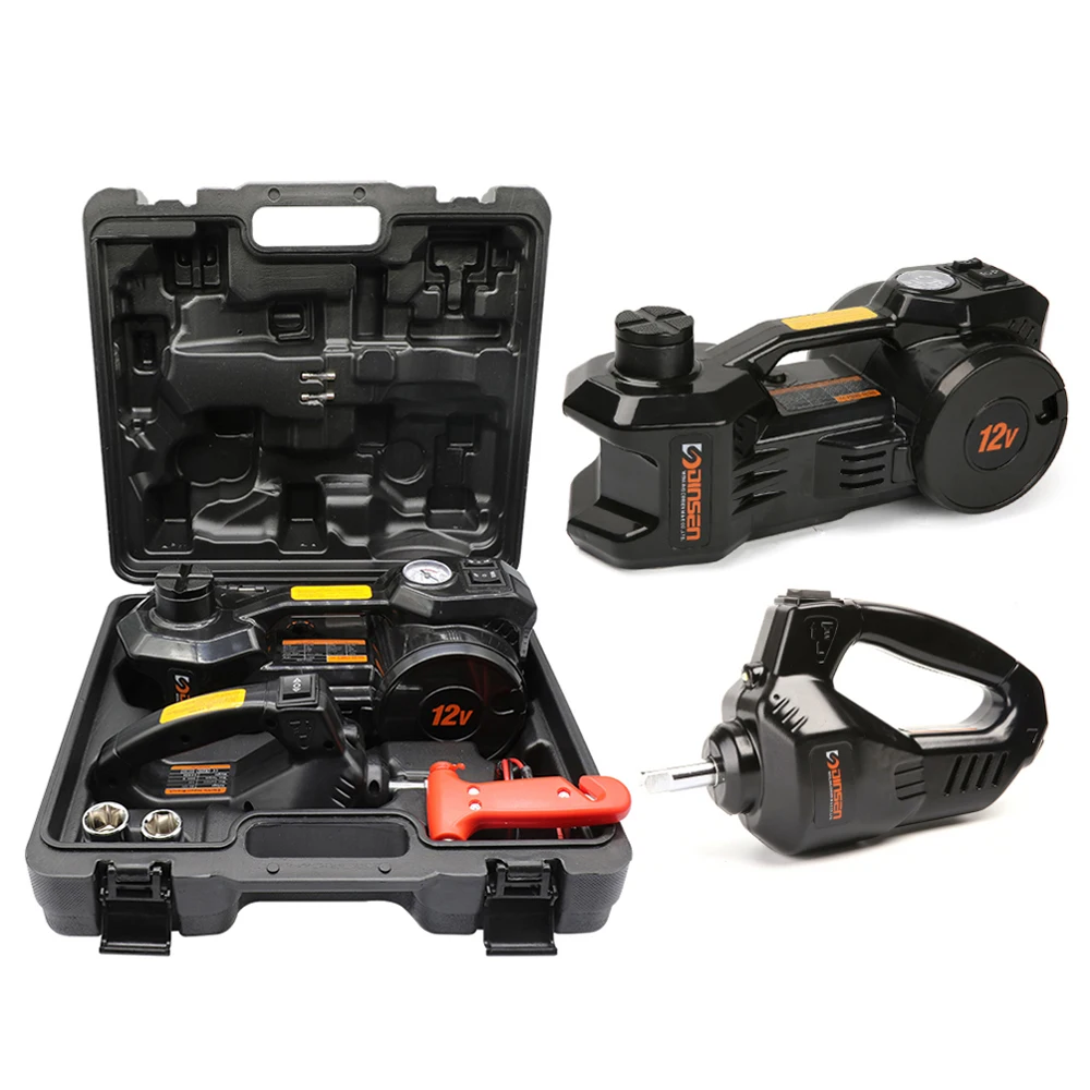 Car tire wrench and electric hydraulic jack 12v 5ton