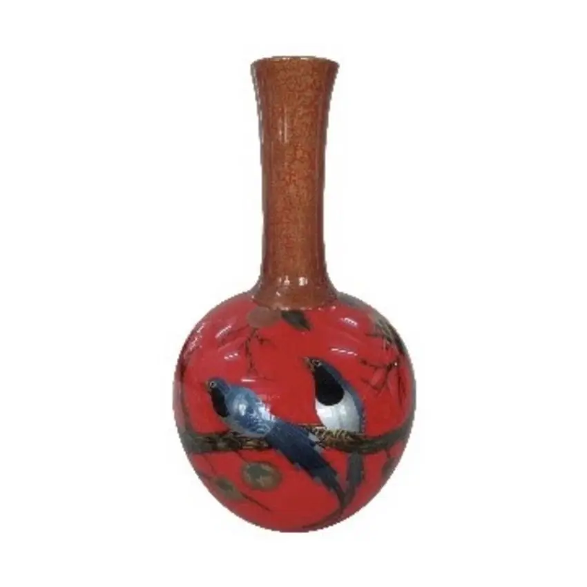 2021 new style luxury blown vase art flower antique vase for home decoration