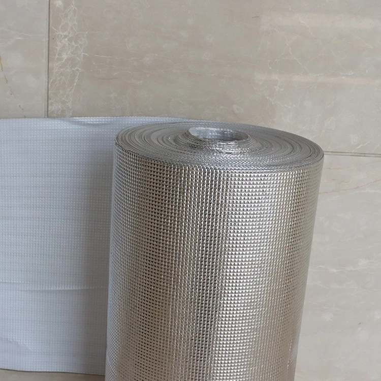 Competitive Price Thickness 6-8mm Woven Aluminum Roofing Coil Insulation Foil Material