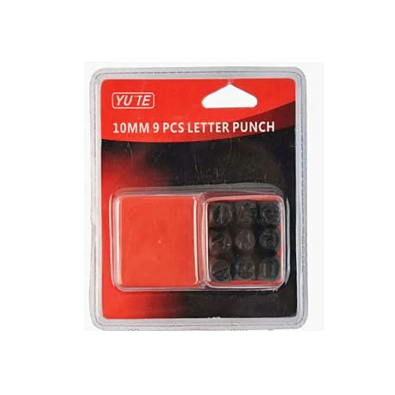 DIY metal stamp 9PCS 10mm Number Steel Stamp Die Punch Jewelry stamp Set  digital punch