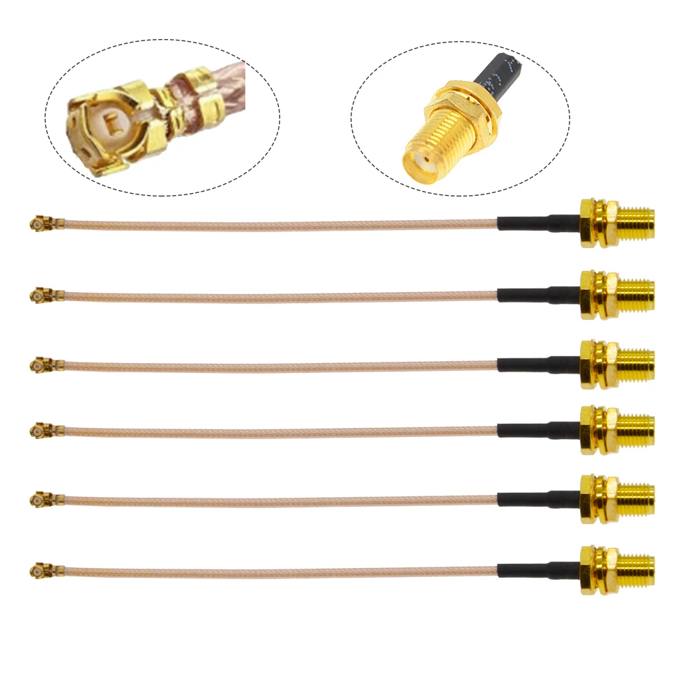 RG178 SMA IPEX Cable SMA Female to uFL/u.FL/IPX/IPEX1 Female Connector RF Coax Pigtail Antenna Extension Cable