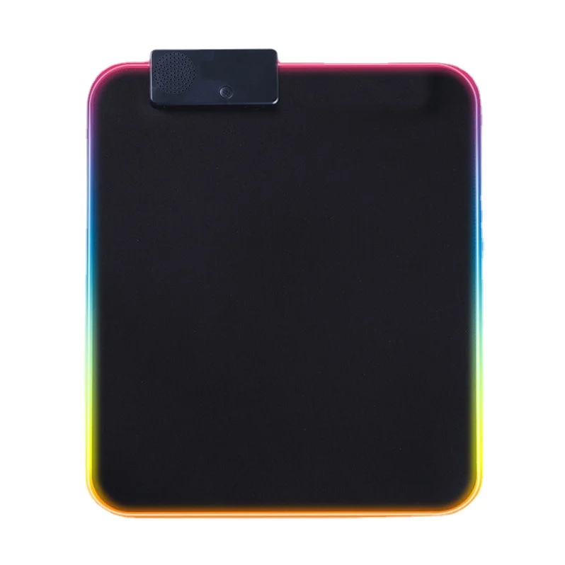 3 Hub Gaming Laptop Keyboard Desk Mat Waterproof Rubber RGB Mouse Pad with Led Backlight