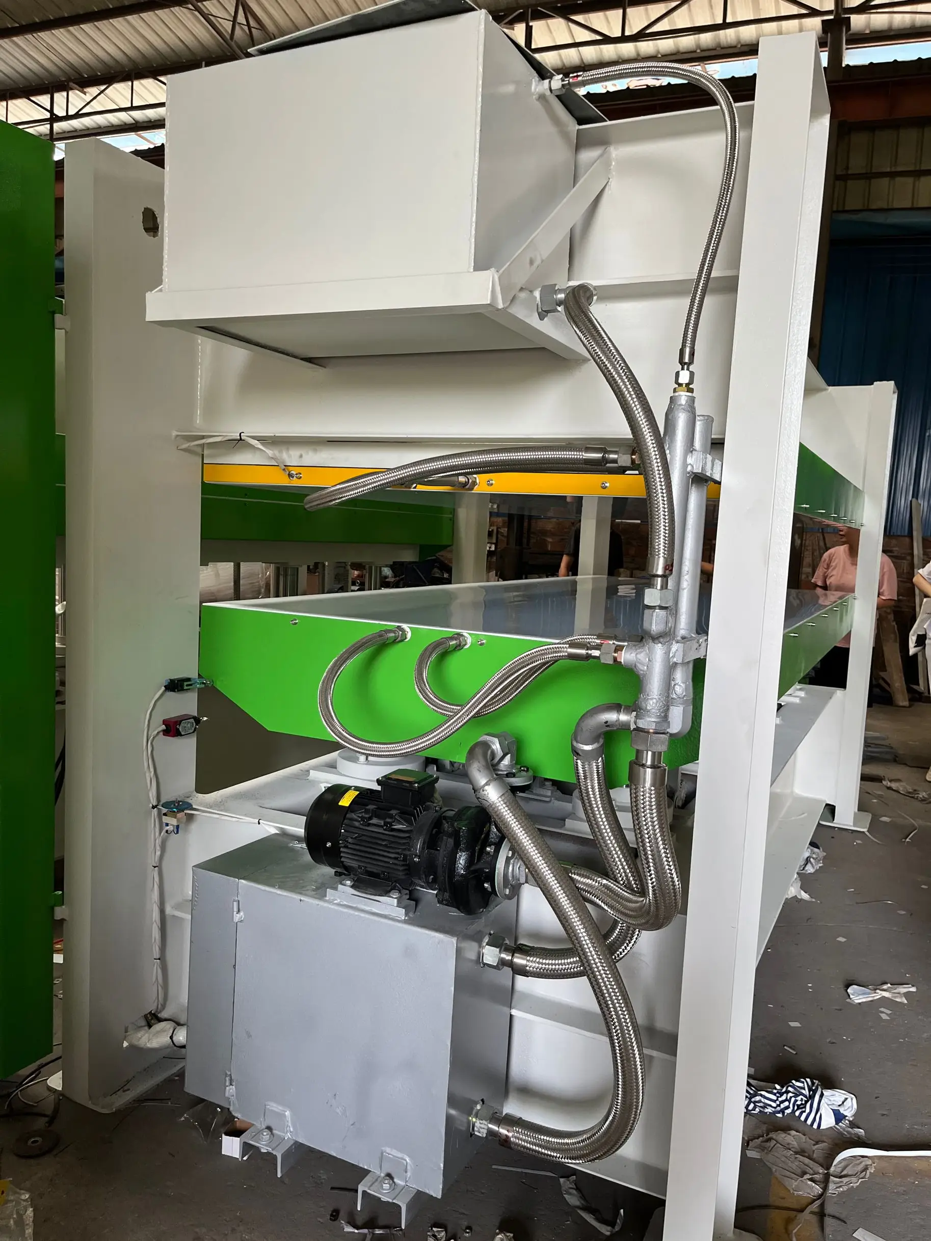 AY214*8/10(1)HRC-B1 Hot Press Machine for Laminates Door Skin Hot Press Machine