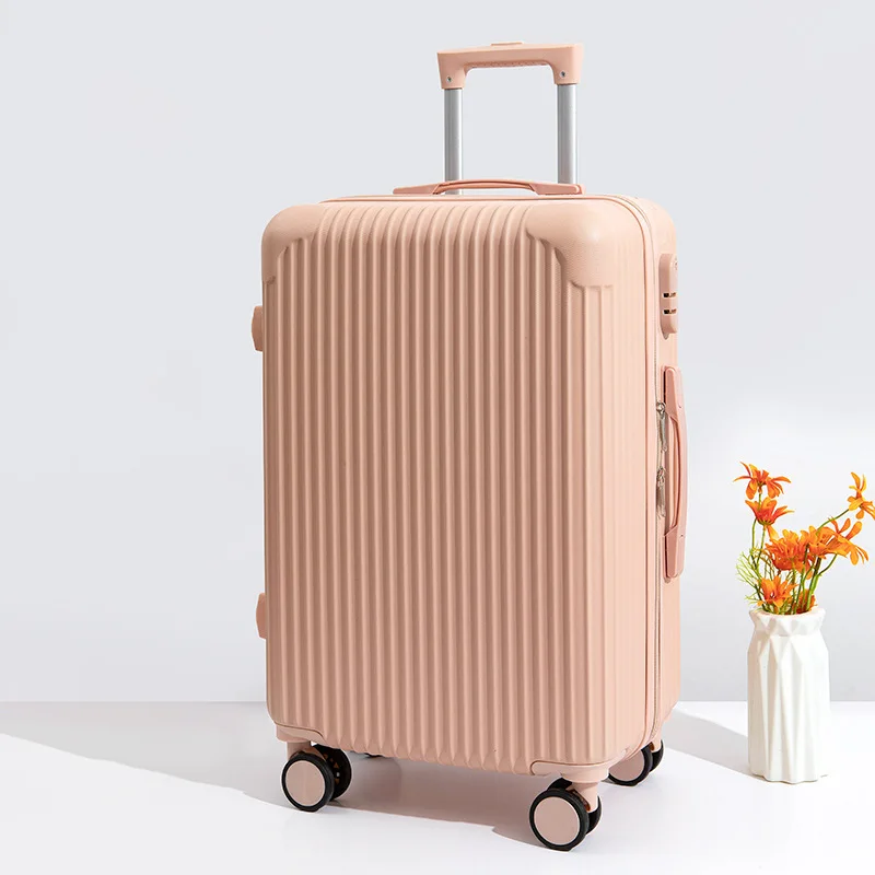 Hot sale 4 wheels new design suite cases travelling bags luggage trolley set carry on
