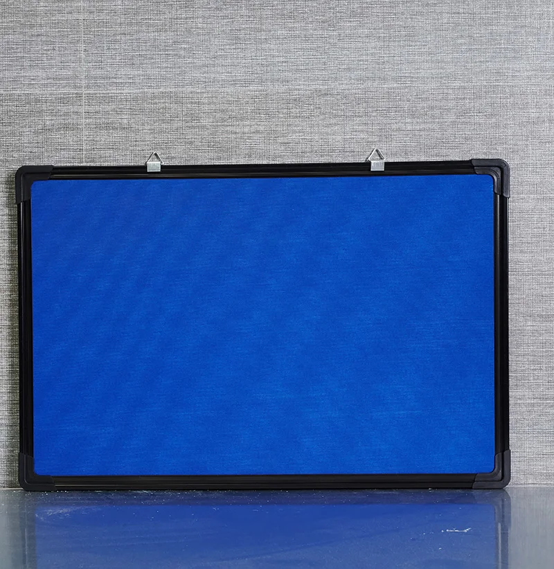 Factory direct sale custom wooden office meeting black white cork board