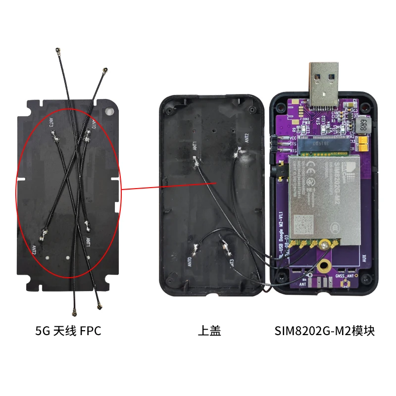2024 новый 5G Dongle высокоскоростной USB Raspberry Pi 4G LTE CPE беспроводная сетевая карта данных модем