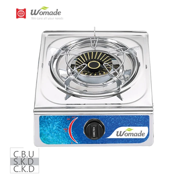 single burner hot sell stove S.S table gas stove Arabic Africa cooketops deluxe gas stove LPG/NG wholesale price gas cooker