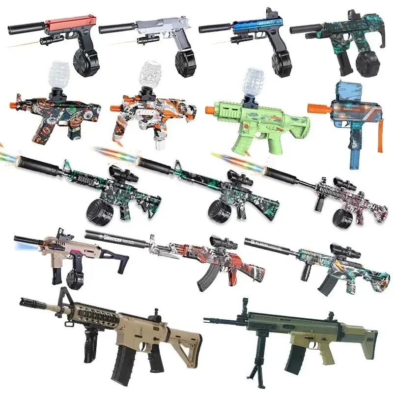 Arma de gel blasters AK arma brinquedo Пистолет Бластер для взрослых