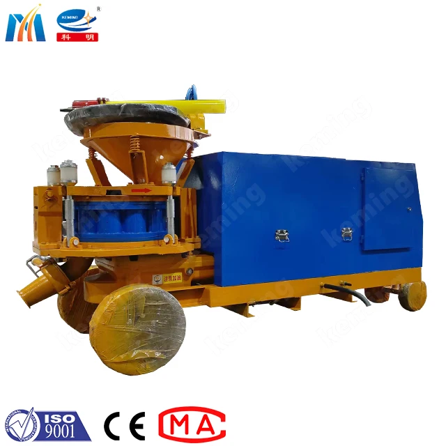 dry and wet concrete material KSP pumpcrete Wet concrete jet rotor shotcrete concrete surface spraying