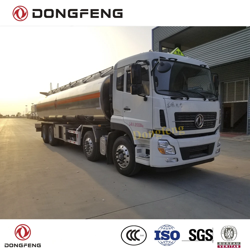 Dongfeng 8x4 30000 литровый масляный бак из алюминиевого сплава стальной с