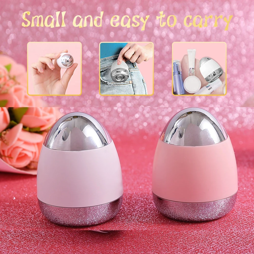 Mini Facial Massage Microcurrent Vibration Skin Tightening Massager Face Lifting Anti-wrinkle Instrument Care Beauty