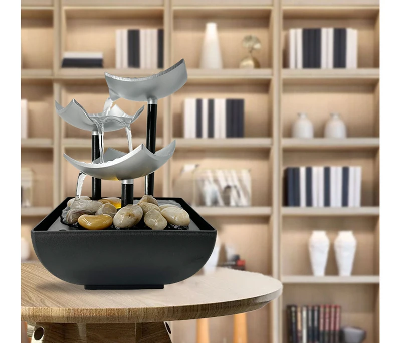 Home Decor flowing water Decoration Desktop Fountain Crafts Office Chinese Factory Tabletop Water Fountain Feng Shui Decoration