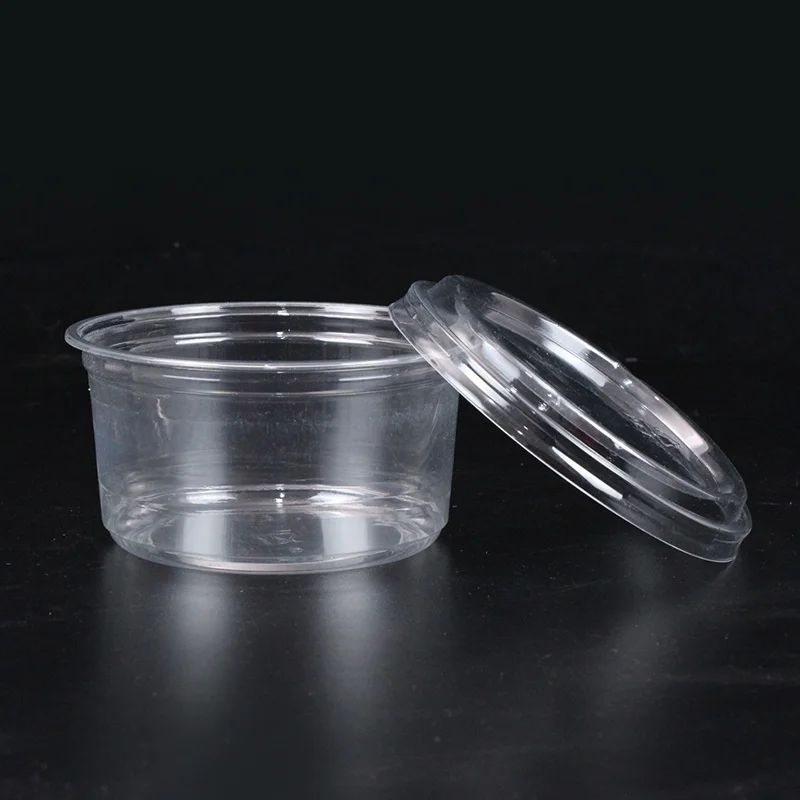 Factory Supplies Disposable Fruit Salad PET Buckets PET Bowls Container PET Jar Acai Bowl