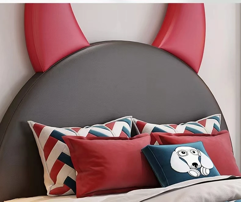 Light Living Room Kid Bed Children's Bed Bed Student Set Luxury Modern Simple Single Creative Custom Children Boys Cartoon