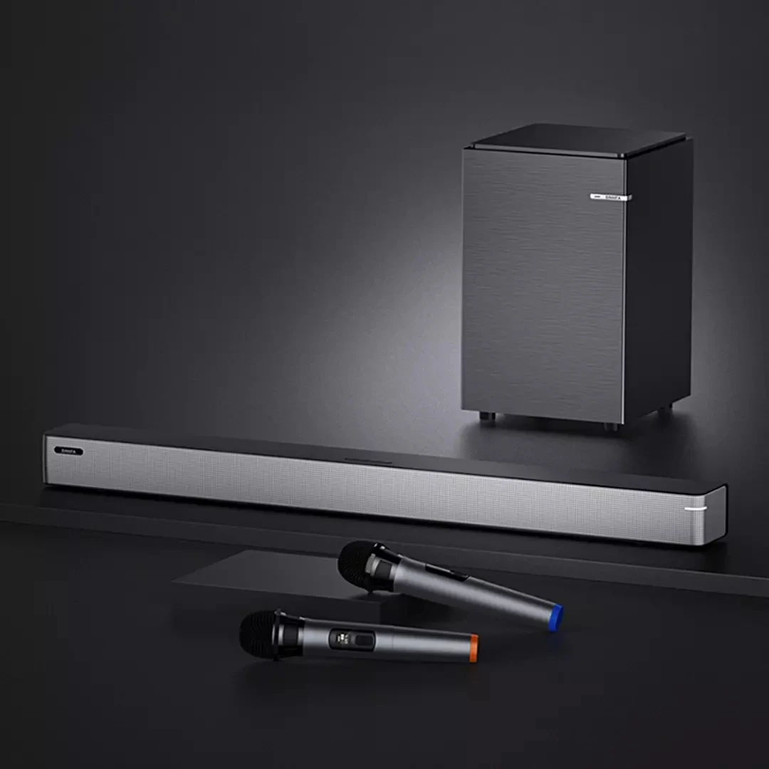 BINNIFA Play 7D домашний караоке-кинотеатр 5 1 объемный звук сабвуфер ТВ аудио DSP BT 0 Домашний караоке