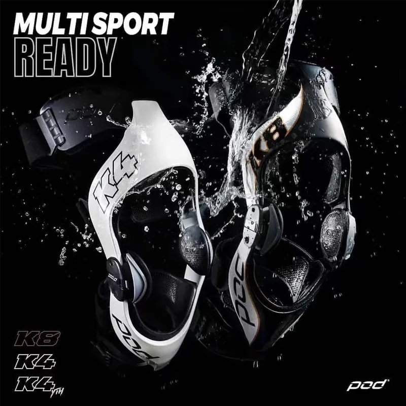 Motorcycle Protector Knee POD K4 2.0 Knee Braces  protective Motocross mx Adult White