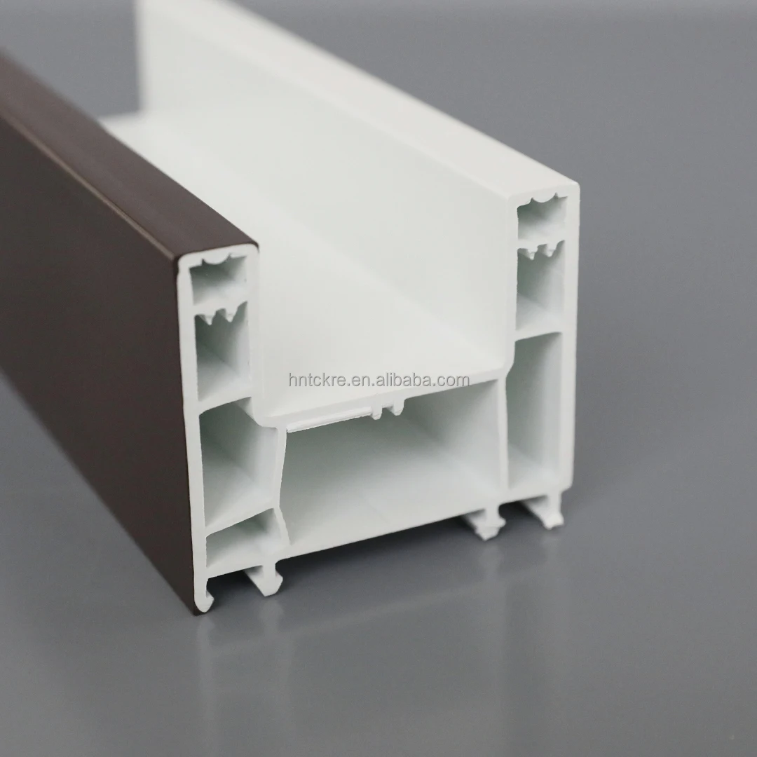 China Factory Price Pvc Windows Upvc Extruded Upvc Window Making Plastic Profiles