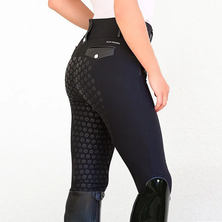 Hot Selling Riding Leggings OEM Horse Breeches Branded Equestrian Clothing Customized Horse Riding Tights
