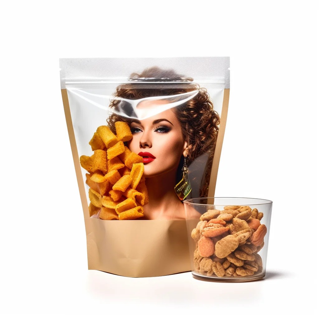 Custom Design Compostable Stand Up Pouch Plastic Pet Snack Packaging Zipper Pouch Dog Treat Bag Pet Food Bag