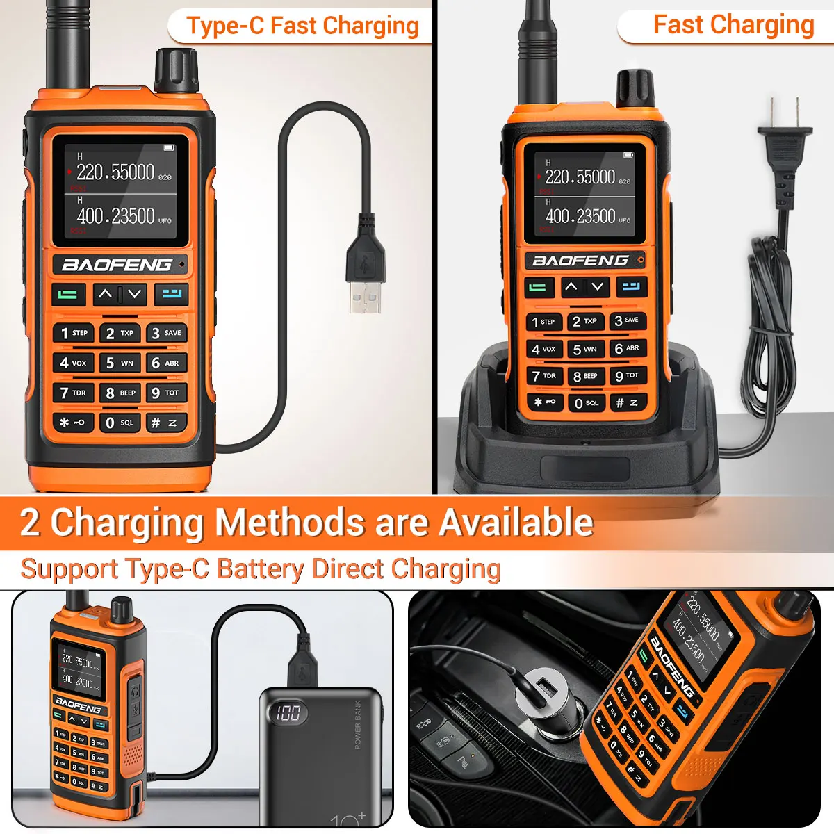 Baofeng UV-17L Pro Высокая мощность Водонепроницаемая Рация Беспроводная копия частоты дальнего действия 16 км радиолюбитель для охоты