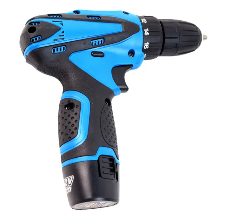 cordless 12v drill battery machine set electric 3/8 twin pack into brick super cheap