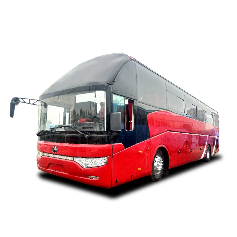 China 55 seat luxury used tour coach bus used cheap coach buses for sale
