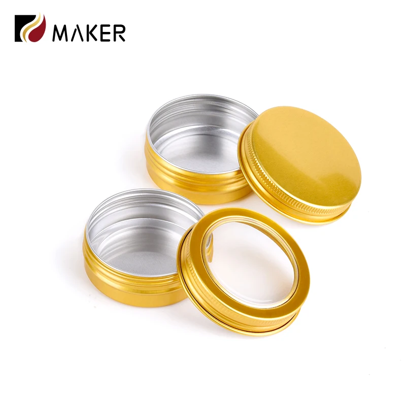 15ml 20ml 30ml 50ml 60ml 80ml 100ml 120ml 150ml 200ml 0.5oz 1oz 2oz 50g 100g 4oz aluminum tin jar with lid for cosmetics candle