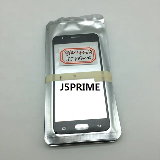 China Supplier 2 In 1 J5Prime Touch Screen Digitizer Glass Lens Panel Front Glass Screen Replacement Glass With Oca For Samsung
