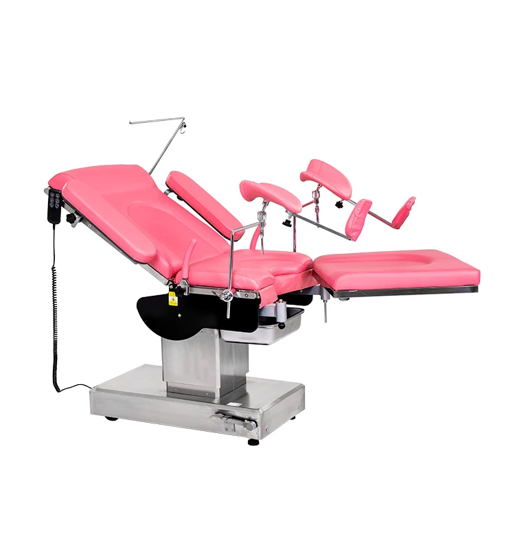 Hot sale operating surgical bed hospital gynecology examination delivery table
