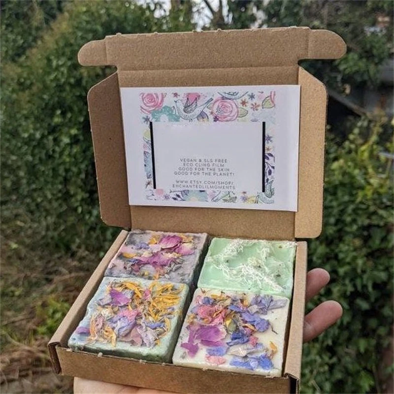 Factory Bath Supplies Skin Care Handmade Art Beauty Organic Whitening Natural Scented Bar Soap With Gift Box