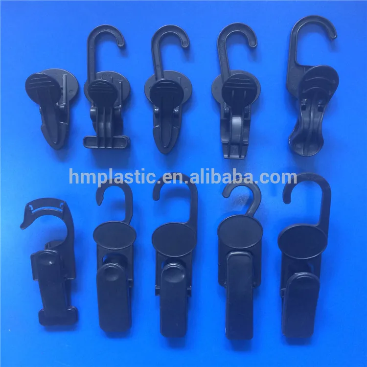 PP plastic socks display hooks hat clips