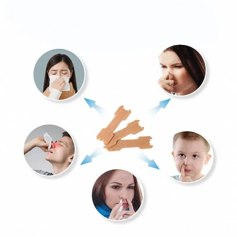 Free Sample Factory Price Extra Strength Latex Free Breathing Correct nasal strips to help Stop snoring