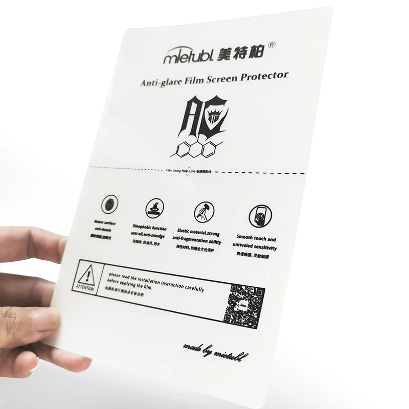 Factory Supply 9h Anti Shock Screen Protector TPU Hydrogel Sheet/roll Material Laser Machine Cutting Screen Film