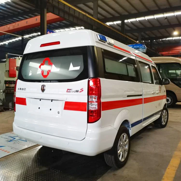 CHINA Brand New JINBEI HIACE Ward-type Ambulance Emergency Vehicle With Blinker