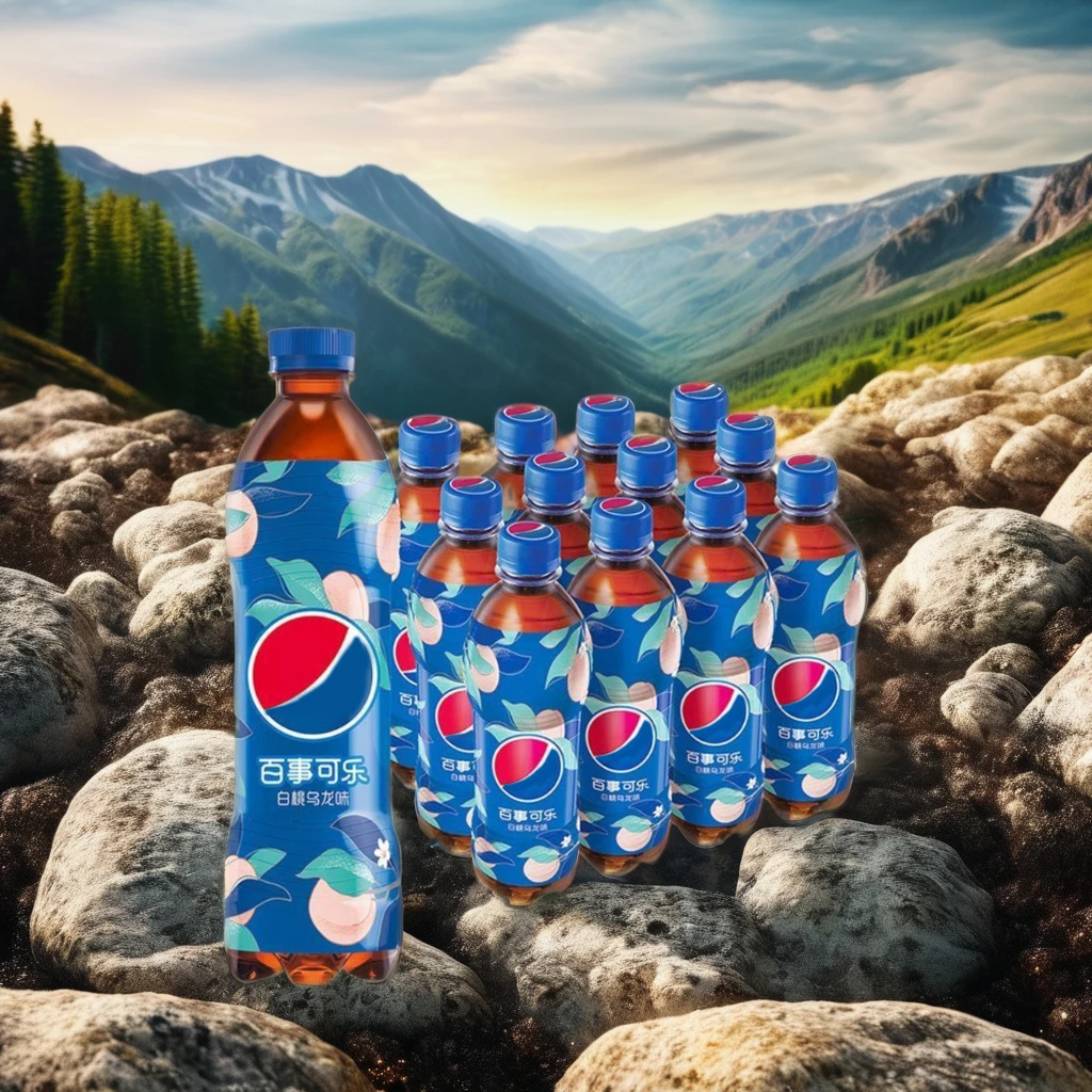 Wholesale Exotic Fruity White Peach Oolong Flavor Pulse Soda Carbonated Drink in Bottle Packaging