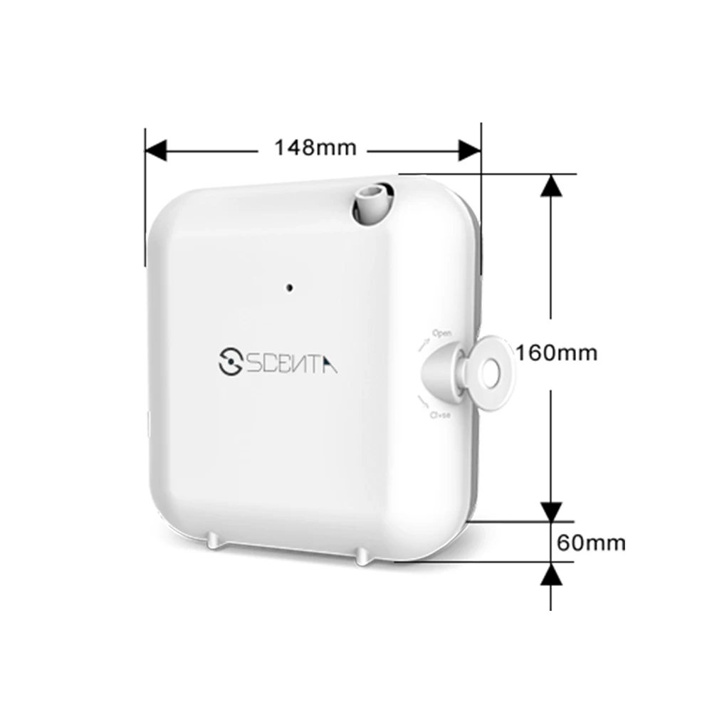 SCENTA Wholesale Aromatherapy Electric Fragrance Diffuser Custom Wall Cordless Nano Technology Automatic Oil Diffuser